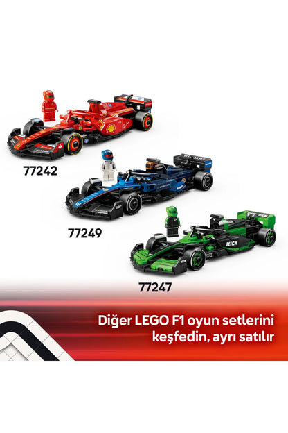 LEGO® Speed Champions Aston Martin Aramco F1® AMR24 Yarış Arabası 77245 - 10+ Oyuncak Yapım Seti (269P)