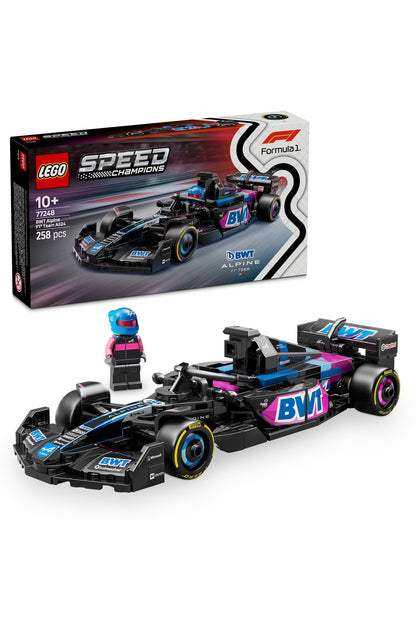 LEGO® Speed Champions BWT Alpine F1® Team A524 Yarış Arabası 77248 - 10+ Oyuncak Yapım Seti (258P)