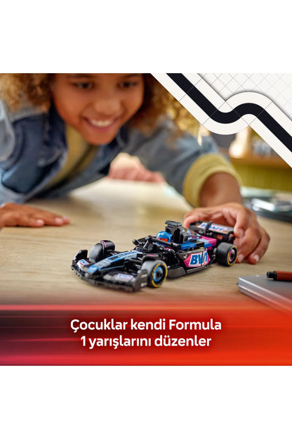LEGO® Speed Champions BWT Alpine F1® Team A524 Yarış Arabası 77248 - 10+ Oyuncak Yapım Seti (258P)