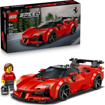 LEGO® Speed Champions Ferrari SF90 XX Stradale Spor Araba 77254 - 9 Yaş ve Üzeri Çocuklar için Yaratıcı Oyuncak Yapım seti (339 Parça)