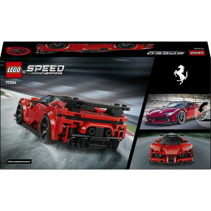 LEGO® Speed Champions Ferrari SF90 XX Stradale Spor Araba 77254 - 9 Yaş ve Üzeri Çocuklar için Yaratıcı Oyuncak Yapım seti (339 Parça)