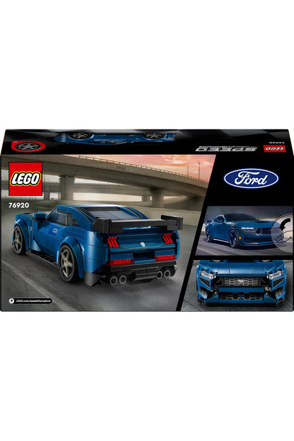 LEGO® Speed Champions Ford Mustang Dark Horse Spor Araba 76920 - 9+ Oyuncak Yapım Seti (344P)