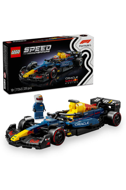 LEGO® Speed Champions Oracle Red Bull Racing RB20 F1® Yarış Arabası 77243 - 18+ Model Yapım Seti (251P)