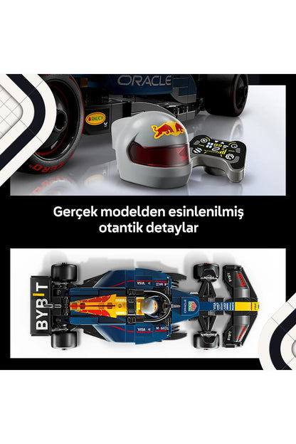 LEGO® Speed Champions Oracle Red Bull Racing RB20 F1® Yarış Arabası 77243 - 18+ Model Yapım Seti (251P)