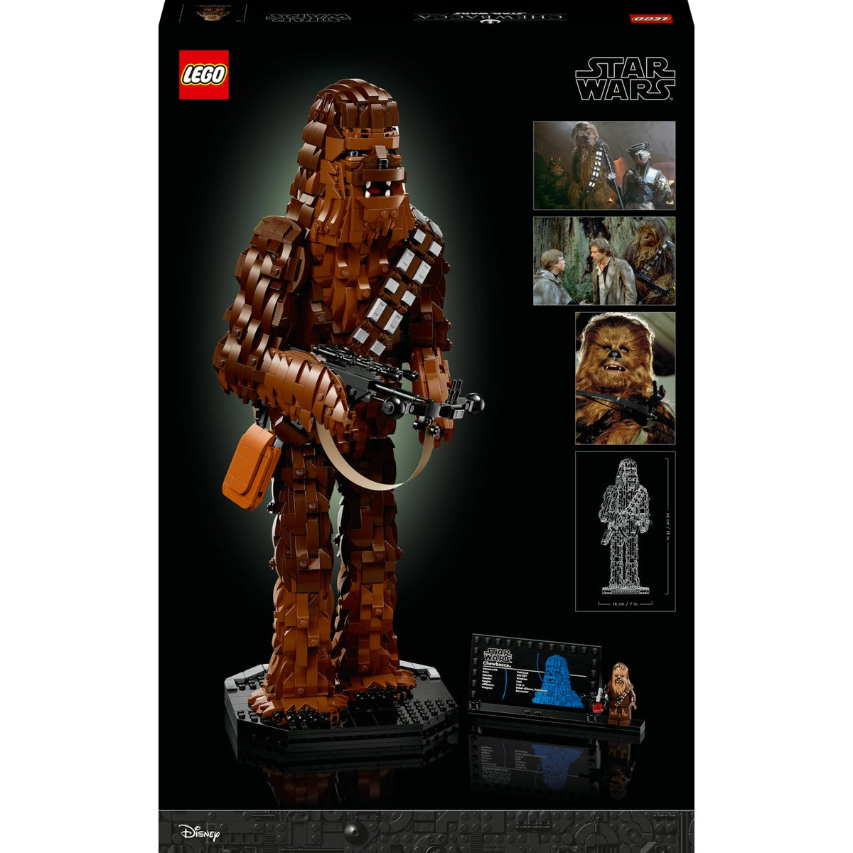 LEGO® Star Wars™ Chewbacca 75371 - Yetişkinler için İnşa Edilebilen Koleksiyonluk Figür Yapım Seti (2319 Parça)