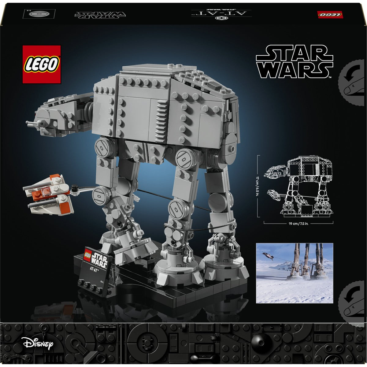 LEGO® Star Wars: İmparatorun Dönüşü AT-AT™ 75440 - Yetişkinler için Walker Modeli Yapım Seti (525 Parça)