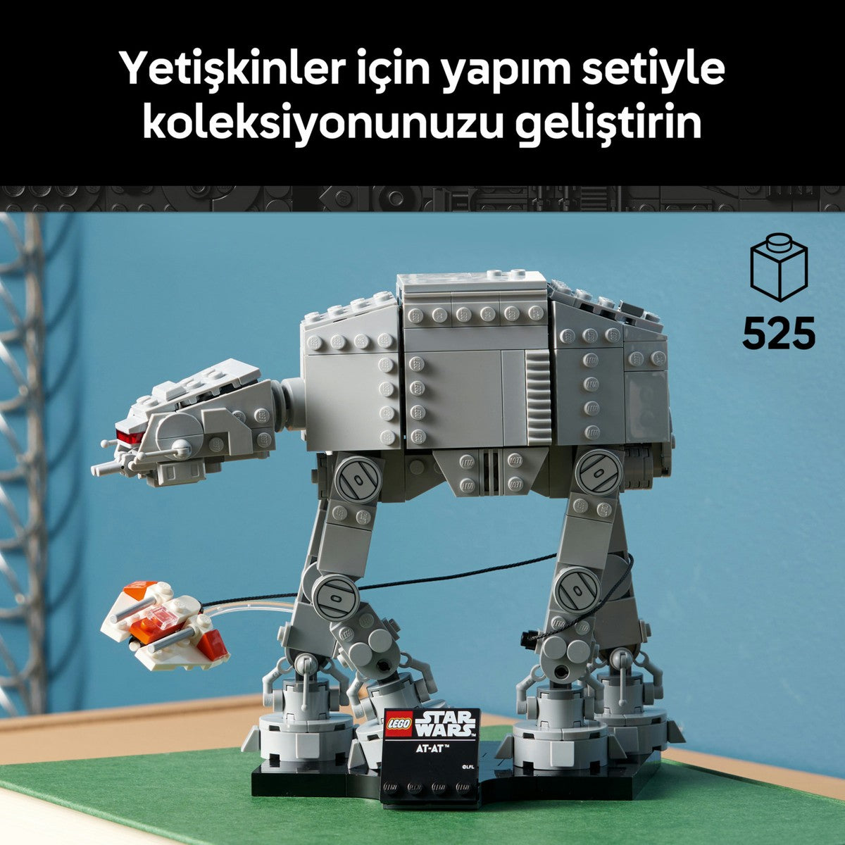 LEGO® Star Wars: İmparatorun Dönüşü AT-AT™ 75440 - Yetişkinler için Walker Modeli Yapım Seti (525 Parça)