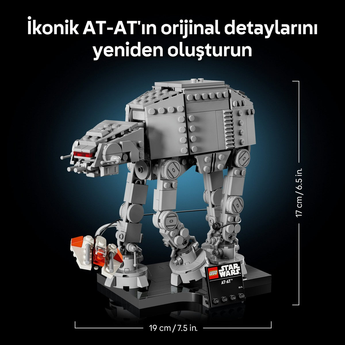LEGO® Star Wars: İmparatorun Dönüşü AT-AT™ 75440 - Yetişkinler için Walker Modeli Yapım Seti (525 Parça)