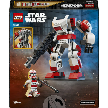 LEGO® Star Wars™ Klon Şok Trooper™ Robotu 75448 - 6 Yaş ve Üzeri Çocuklar için Aksiyon Figürü Yapım Seti (151 Parça)