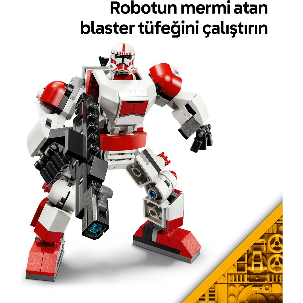 LEGO® Star Wars™ Klon Şok Trooper™ Robotu 75448 - 6 Yaş ve Üzeri Çocuklar için Aksiyon Figürü Yapım Seti (151 Parça)