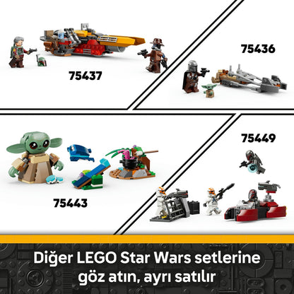 LEGO® Star Wars™ Klon Şok Trooper™ Robotu 75448 - 6 Yaş ve Üzeri Çocuklar için Aksiyon Figürü Yapım Seti (151 Parça)