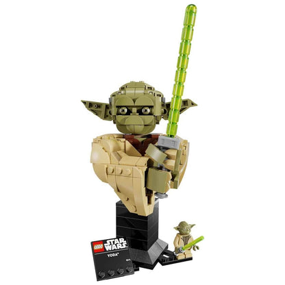 LEGO® Star Wars: Klonların Saldırısı Yoda Büstü 75438 - Yetişkinler Için Koleksiyonluk Model Yapım Seti (399 Parça)