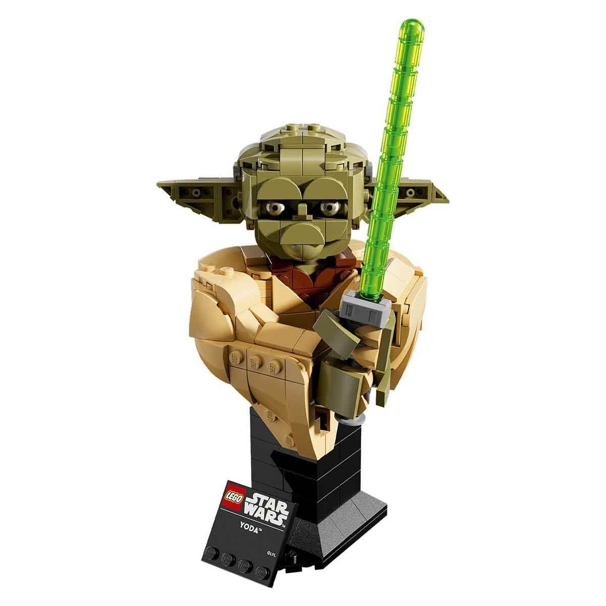 LEGO® Star Wars: Klonların Saldırısı Yoda Büstü 75438 - Yetişkinler Için Koleksiyonluk Model Yapım Seti (399 Parça)