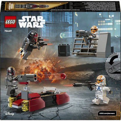 LEGO® Star Wars™ Mandalore Kuşatması Savaş Paketi 75449 - 6 Yaş ve Üzeri için Yaratıcı Oyuncak Yapım Seti (116 Parça)