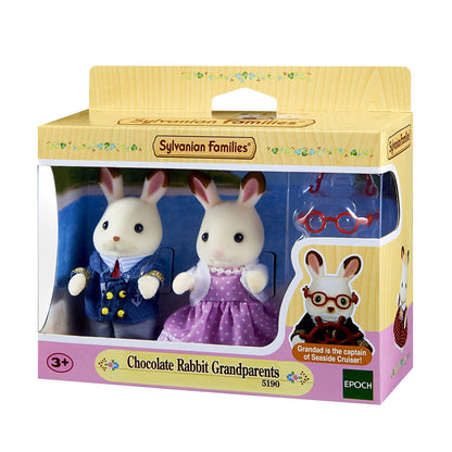 Sylvanian Families Çikolata Kulaklı Tavşan Anneanne&Dede