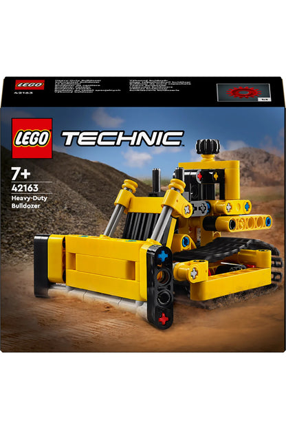 LEGO® Technic Ağır İş Buldozeri 42163 - 7+ Çocuklar için Yaratıcı Oyuncak Model Yapım Seti (195P)
