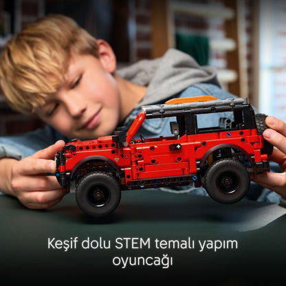 LEGO® Technic Ford Bronco Suv 42213 – 9+ Araç Seven Çocuklar Için Stem Odaklı Model Araba Yaratıcı Oyuncak Yapım Seti (943P)