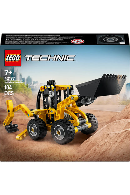LEGO® Technic Kazıcı Yükleyici 42197 - 7+ Çocuklar için Oyuncak İnşaat Aracı Yapım Seti (104P)