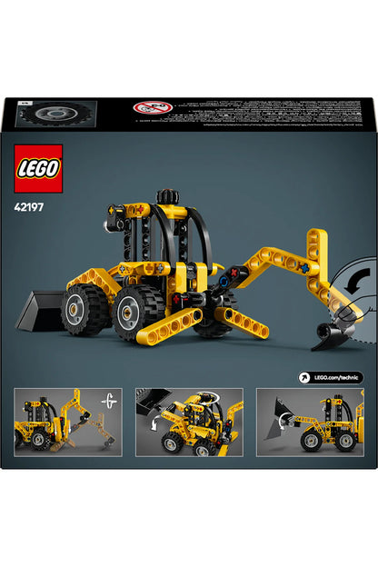 LEGO® Technic Kazıcı Yükleyici 42197 - 7+ Çocuklar için Oyuncak İnşaat Aracı Yapım Seti (104P)