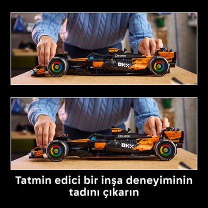 LEGO® Technic™ Mclaren MCL39 F1® Araba 42228 - Yetişkinler Için 2025 Model Araba Içeren Yaratıcı Model Yapım Seti (1675 Parça)