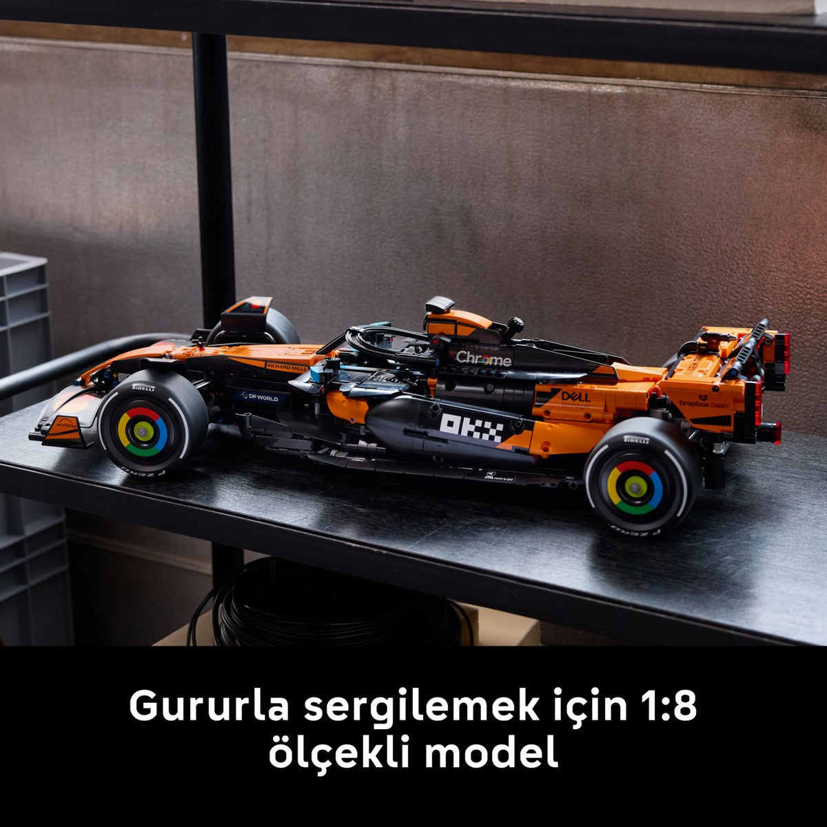 LEGO® Technic™ Mclaren MCL39 F1® Araba 42228 - Yetişkinler Için 2025 Model Araba Içeren Yaratıcı Model Yapım Seti (1675 Parça)