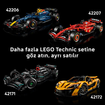 LEGO® Technic™ Mclaren MCL39 F1® Araba 42228 - Yetişkinler Için 2025 Model Araba Içeren Yaratıcı Model Yapım Seti (1675 Parça)