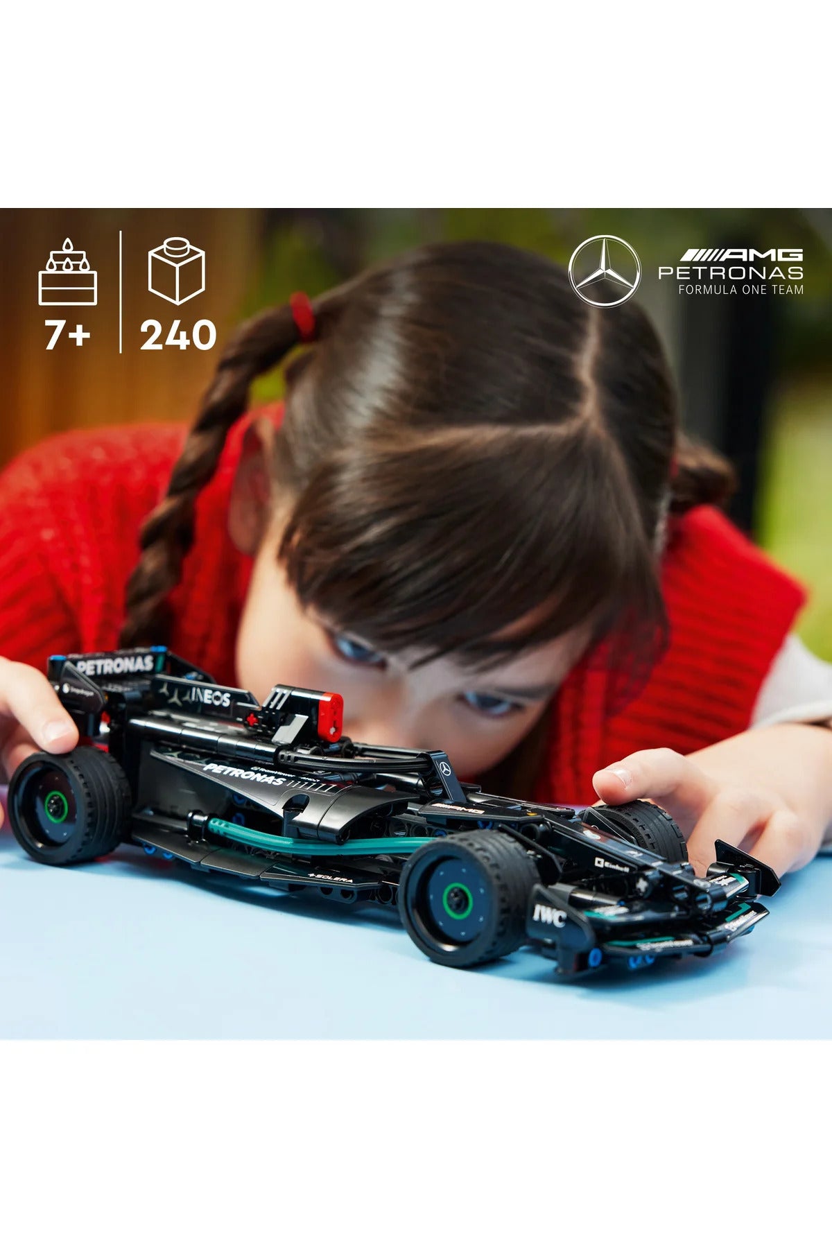 LEGO® Technic Mercedes-AMG F1 W14 EPerformancePull-Back 42165 - 7+ Araba Modeli Yapım Seti (240P)