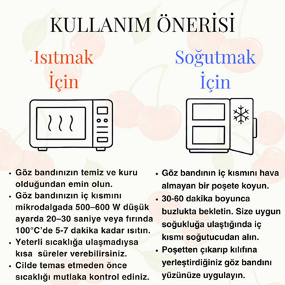 Touch Hardal Tohumlu Lavantalı Göz Maskesi, Doğal Mum, Blossom Tea & Meditasyon Seti