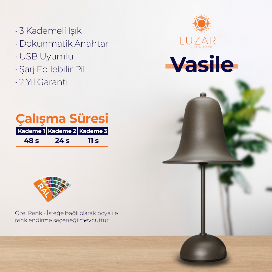 Vasile (Manyetik Şarj Kasetli)