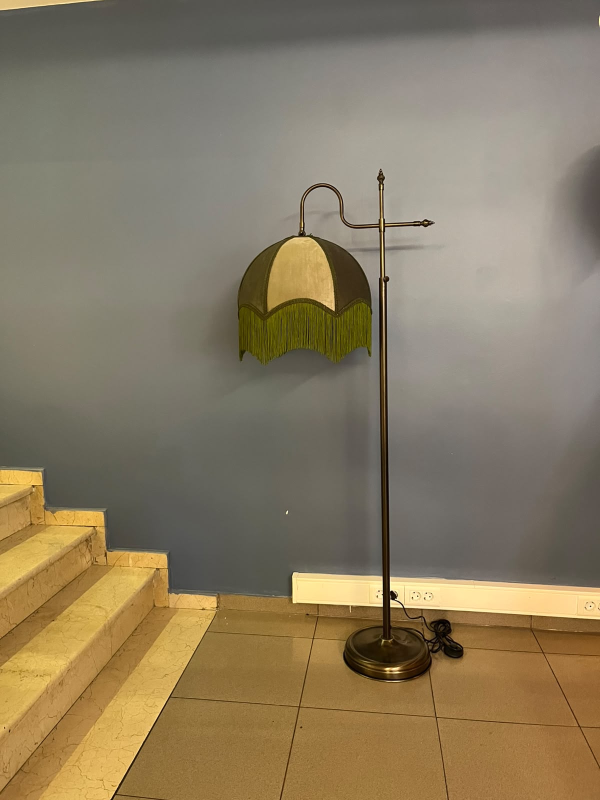 Vintage Mint Yeşili Lambader