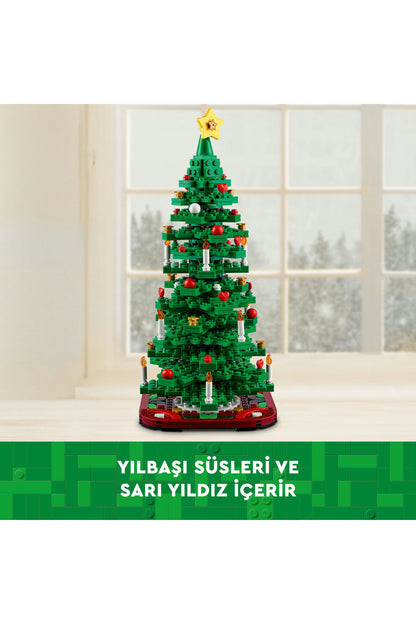LEGO® Yılbaşı Ağacı 40573 – 12+ Çocuklar için Koleksiyonluk Yılbaşı Süsü Oyuncak Yapım Seti (784P)